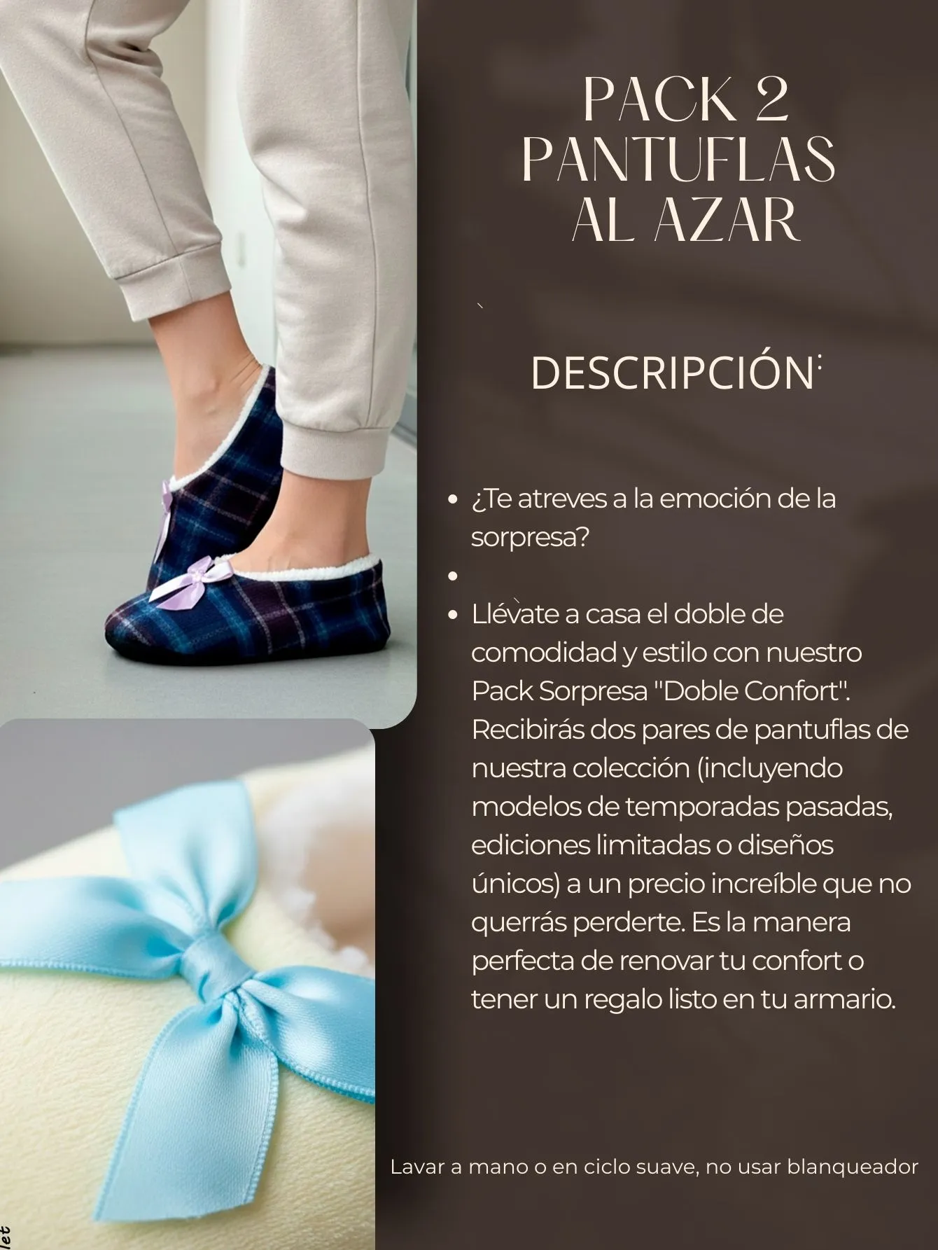 PANTUFLA-01 2 pzas 6370